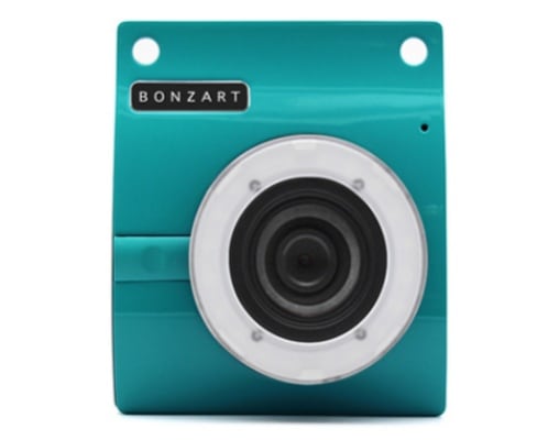 GLOBAL・DC トイカメラ BONZART ZIEGEL [ターコイズ]即納OK