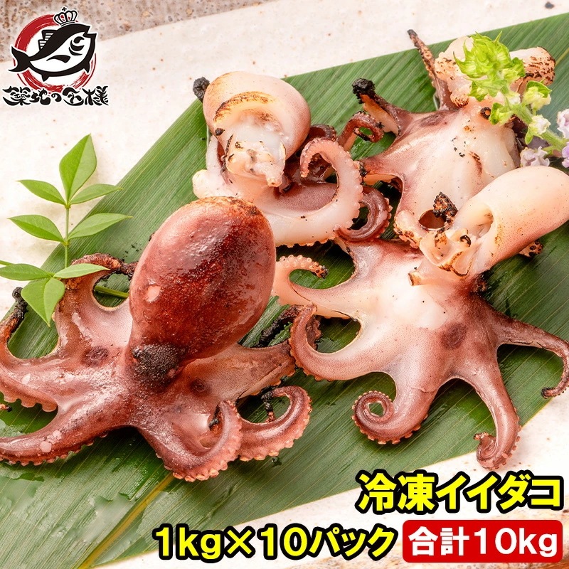 イイダコ いいだこ 業務用 10kg 1kg×10 タコ たこ 蛸 飯蛸 冷凍 バラ凍結 チュクミ ポックム 韓国料理 鍋 おでん 飯蛸 たこ飯 下処理済みご飯のお供 おかず 築地市場 豊洲市場
