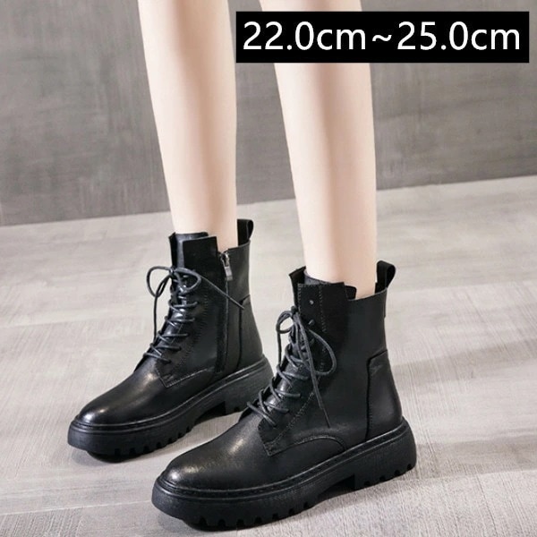 ２点で13o円OFF！【激安SALE】ショートブーツ レースアップ ブーツ 袴ブーツ22.0cm～25.0cm　大きいサイズ　ブーツ レディース 小さいサイズ　ショートブーツ 編み上げブーツ リワード