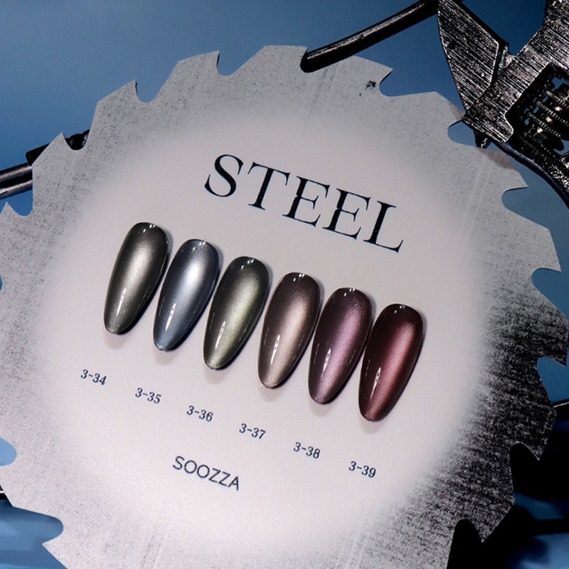 [SOOZZA] STEELマグネットジェル [6色セット]