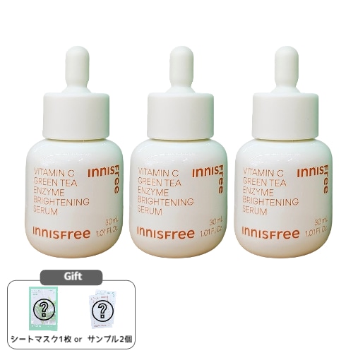 [1+1+1]ビタC グリーンティー エンザイムくすみトーニングセラム 30mL