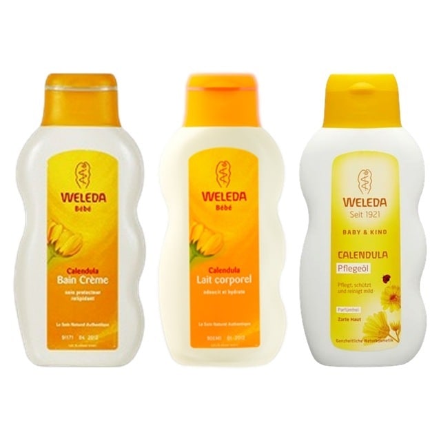 ヴェレダ カレンドラベビーセット バスミルク +ミルクローション +オイル（無香料）