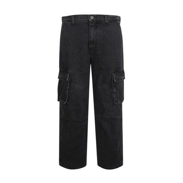 ユニ デニム パラシュート カーゴ パンツ(B255DP249P)