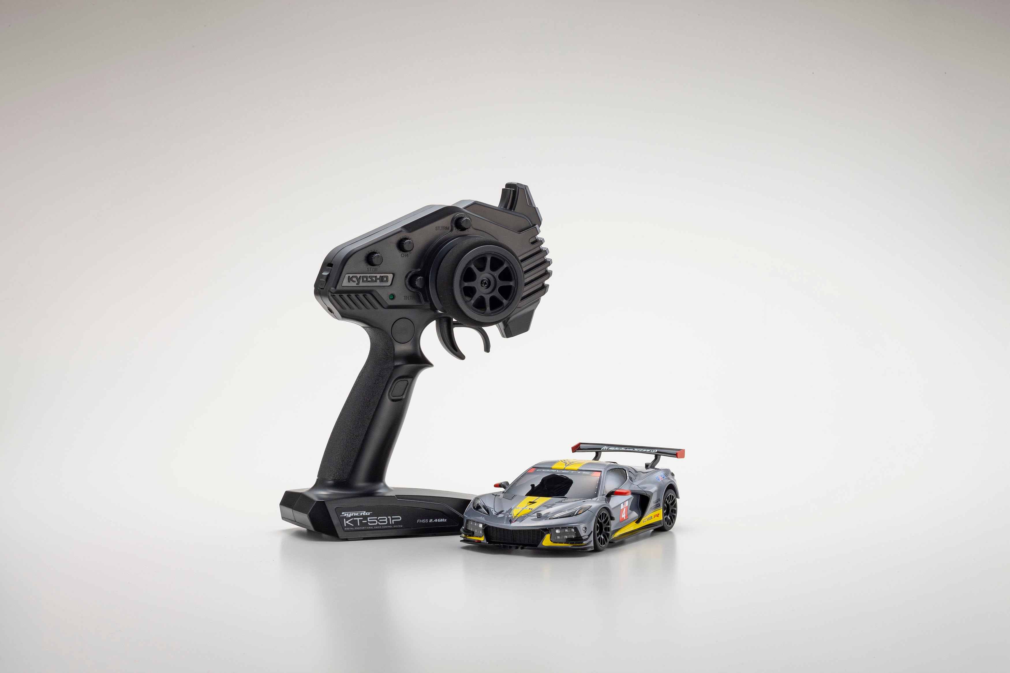 京商 ミニッツRWD MR04RWD レディセット シボレーコルベット C8.R ガンメタル【32356GM】 ラジコン 32356GM シボレーコルベット C8.R ガンメタル