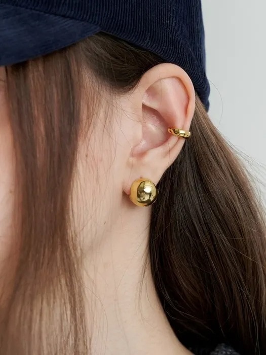 LOVE ME MONSTER [Silver] Essential Earcuff 韓国コスメ 韓国ブランド レディースファッション アクセサリー ピアス 指輪 韓国人気 アイドル