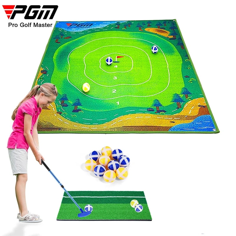 PGMゴルフロッドアートターゲット粘着ボールブランケット屋外子供用ゲームマットセット屋内ゴルフ用品1個