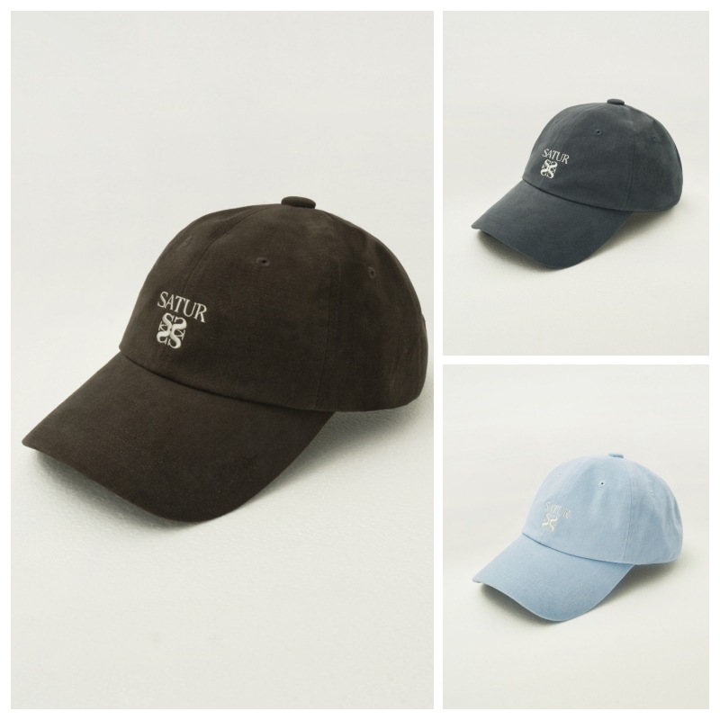 【SATUR】 APERO SMALL LOGO BALL CAP : 3COLORS