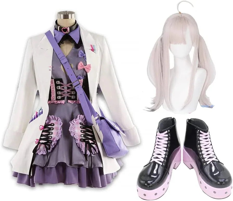 メイド服 健屋花那 すこやかな 風 バーチャル カチューシャ コスプレ衣装 ユニフォーム 舞台演出服 ハロウィン イベント 学園祭 クリスマス仮装