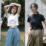 Qoo10 Tシャツ 韓国 へそ出しの検索結果 人気順 Tシャツ 韓国 へそ出しならお得なネット通販サイト