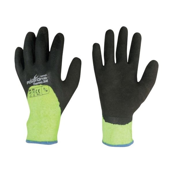 （まとめ）東和 PowerGrabThermo 3/4 8/M 黄/ダークブラウン 1双[x10] 9,343円