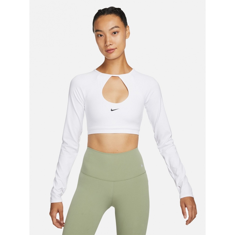 ナイキ AS W NK LS クロップトップブラ
