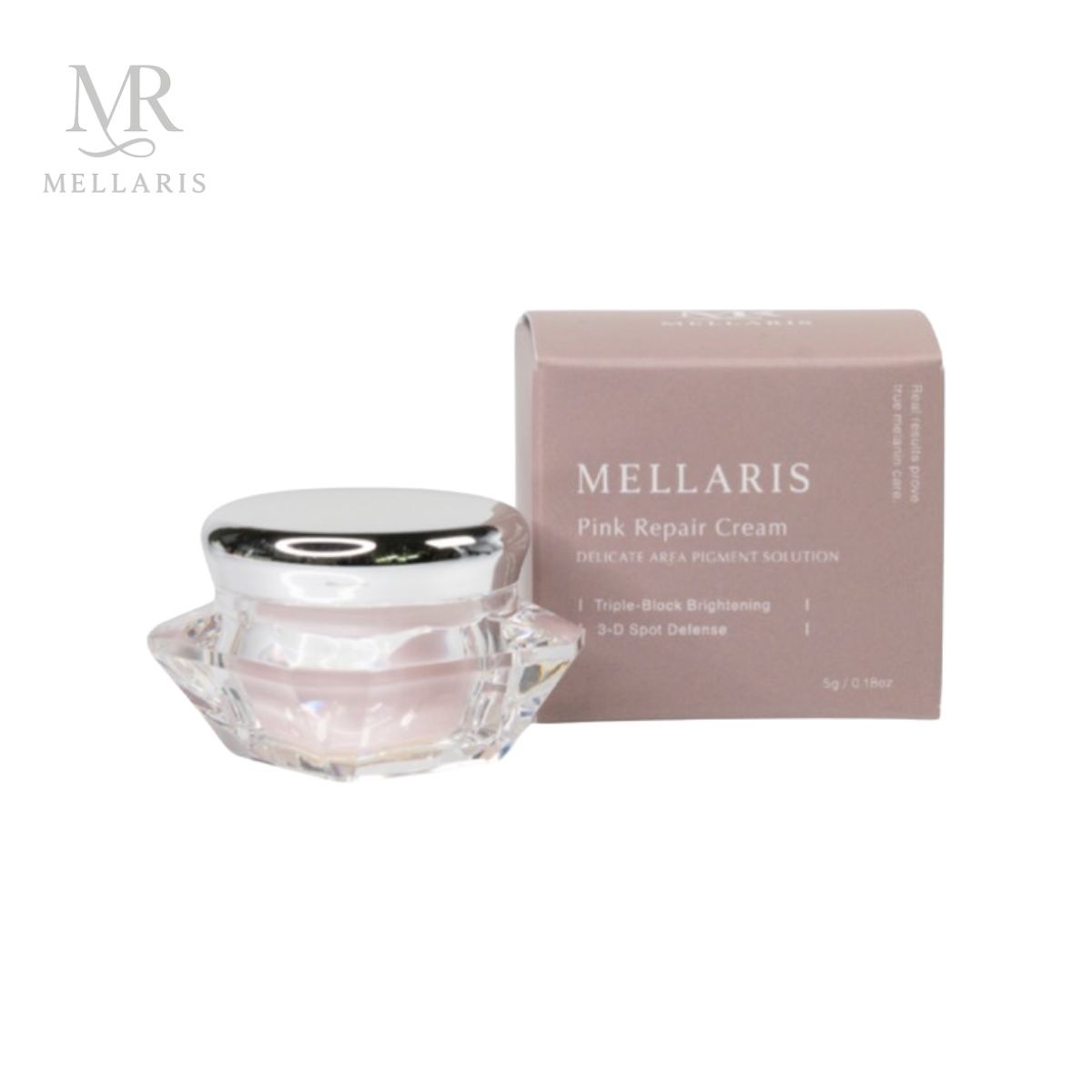 【MELLARIS】ピンクリペアクリーム：5g（アフターケアクリーム）　粘膜用　リップ　乳輪　デリケートゾーン　メラリス　国産メラニンケア　アフタークリーム　ホームケア　国内製造　VIO　黒ずみ改善