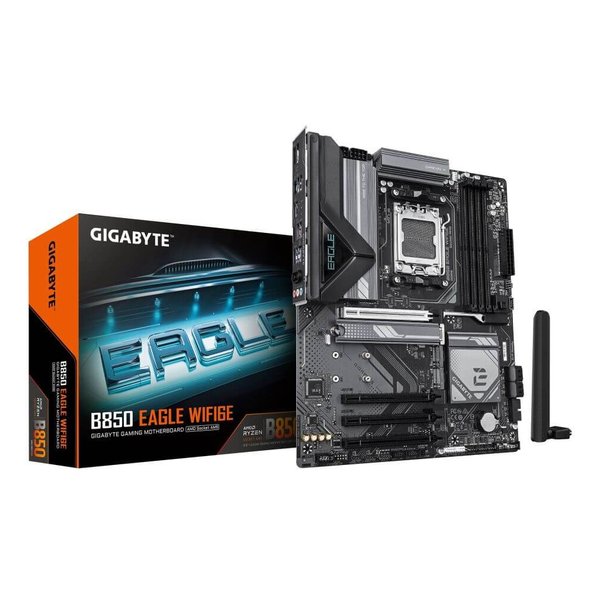 AMD Ryzen 9000シリーズ対応 AM5 PCIe5.0 M.2/Wi-fi 6E対応 マザーボード B850EAGLEWIFI6E