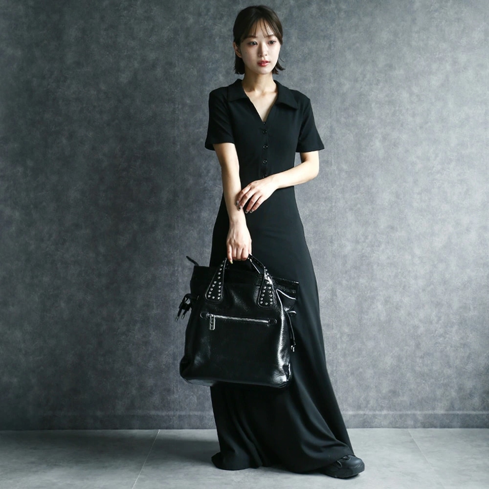 ポロカラー ポロ ワンピース 襟付き 半袖 ポロカラーワンピース ロングワンピース 大人 カジュアル スポーティー ファッション 春 夏 コーデ レディース 送料無料