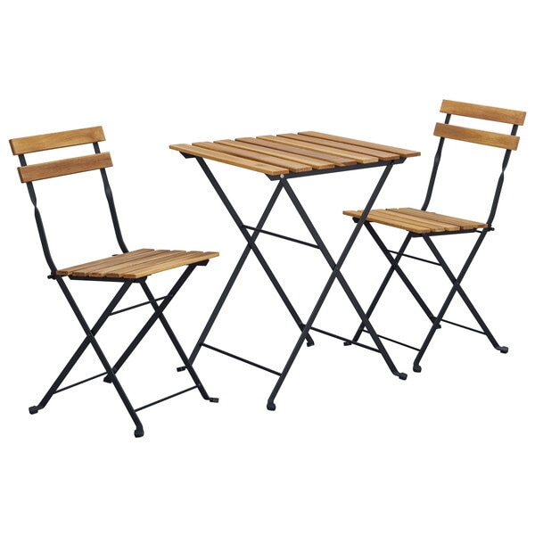 GFA-550 アカシア製ガーデンファニチャー 3点セット メーカー直送