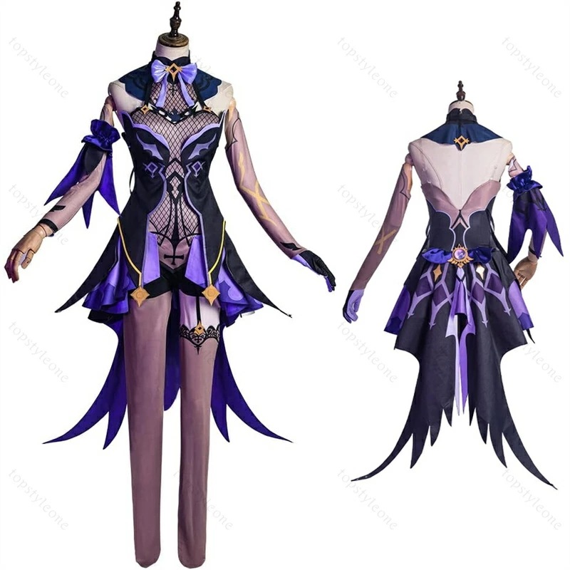 原神 フィッシュル コスプレ衣装 cosplay コスチューム クリスマス イベント パーティー 文化祭 ハロウイーン衣装 仮装 変装風 人気 ゲーム イベント 学園祭 贈り物 cosplay 変身