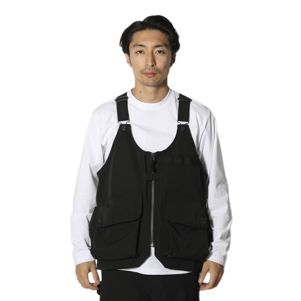 [スノーピーク] ジャケット TAKIBI Weather Cloth Vest Black L