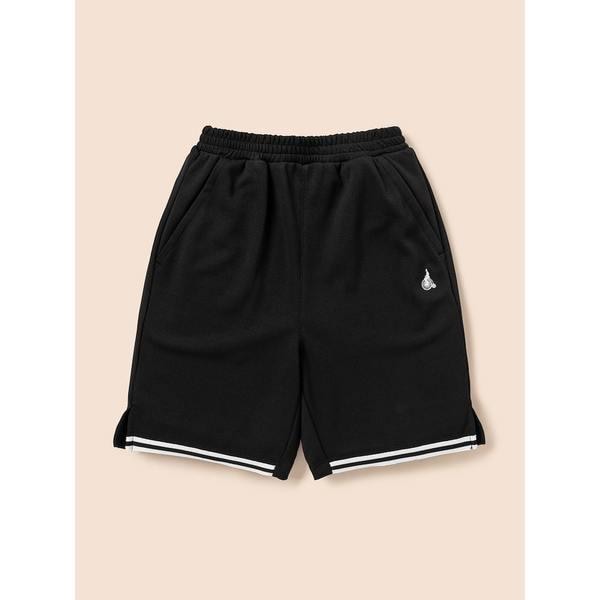 [BEANPOLE KIDS] メッシュジャージハーフパンツ ブラック (BI5425U025)