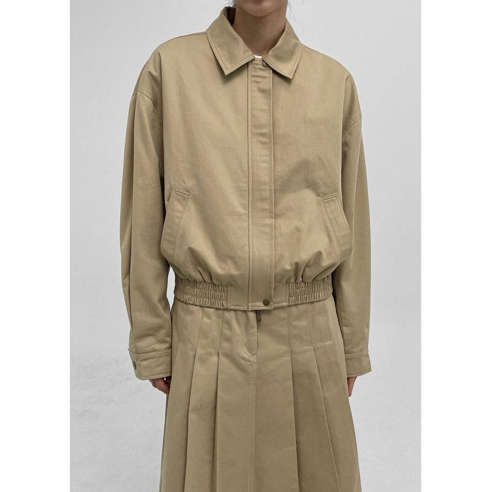 ブラックアップ [メイド] ヘインズセット-コットンブルゾンジャンパー