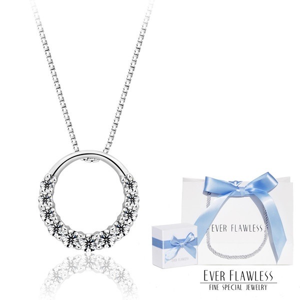 スワロフスキー エレメント採用 925純銀製 人気 ネックレス レディース