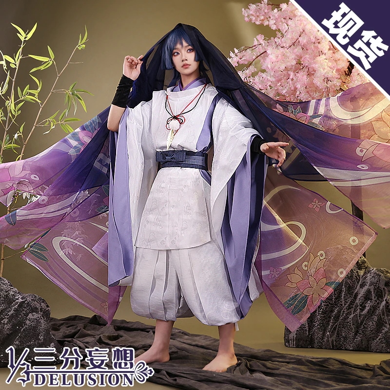 コスプレ原神 過去散兵 紳士服 白い服を着た若者 放浪者 白い服 C-スーツ 11,981円