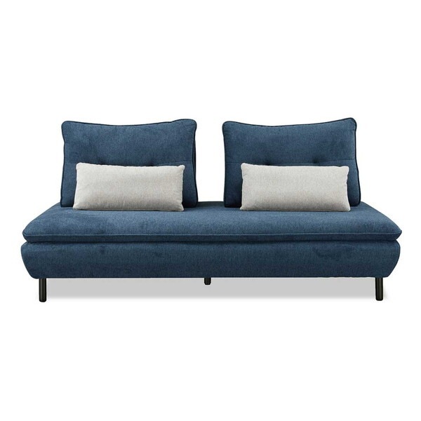 筑波産商 ソファ Isra 3P+背x2 BLBL/GY メーカー直送