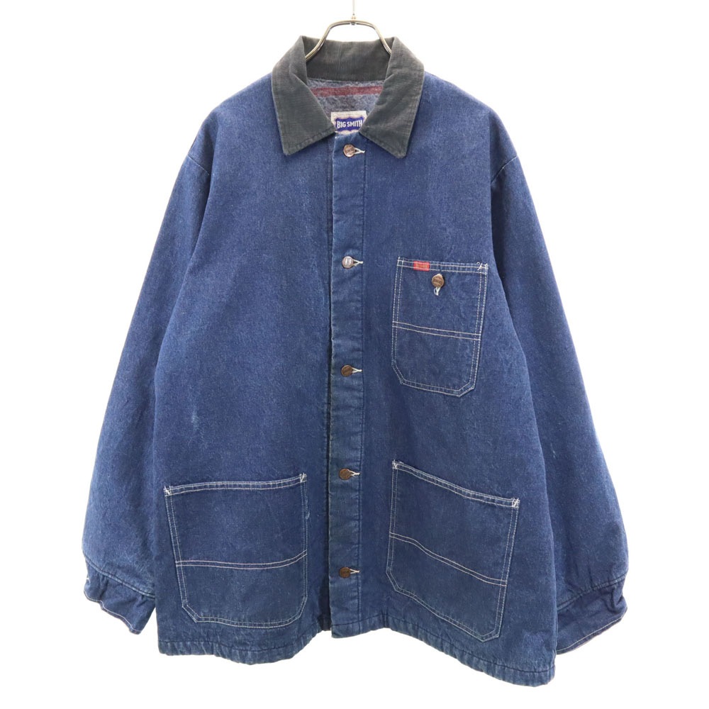 70s USA製 ヴィンテージ デニム カバーオール 48 ネイビー メンズ