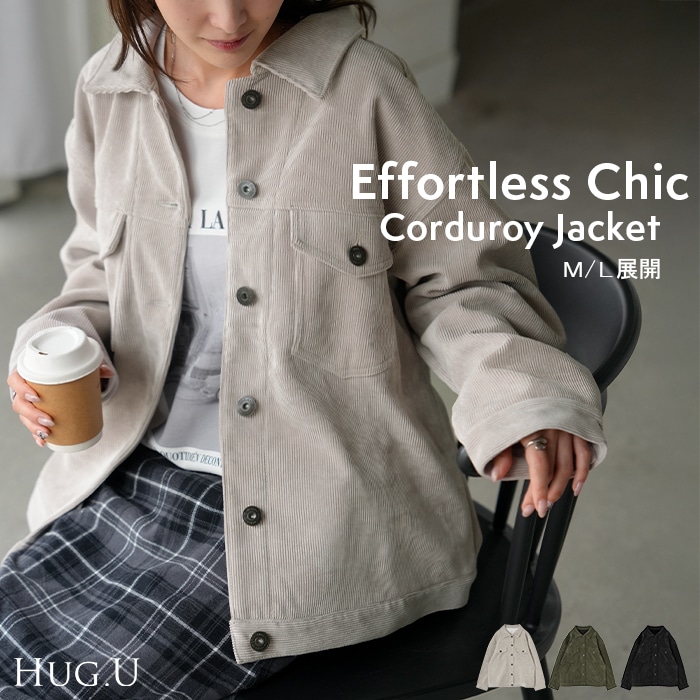 アウター ジャケット コーデュロイ レディース コート ブルゾン 襟