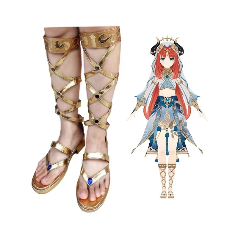 原神　ニィロウ　コスプレ　靴