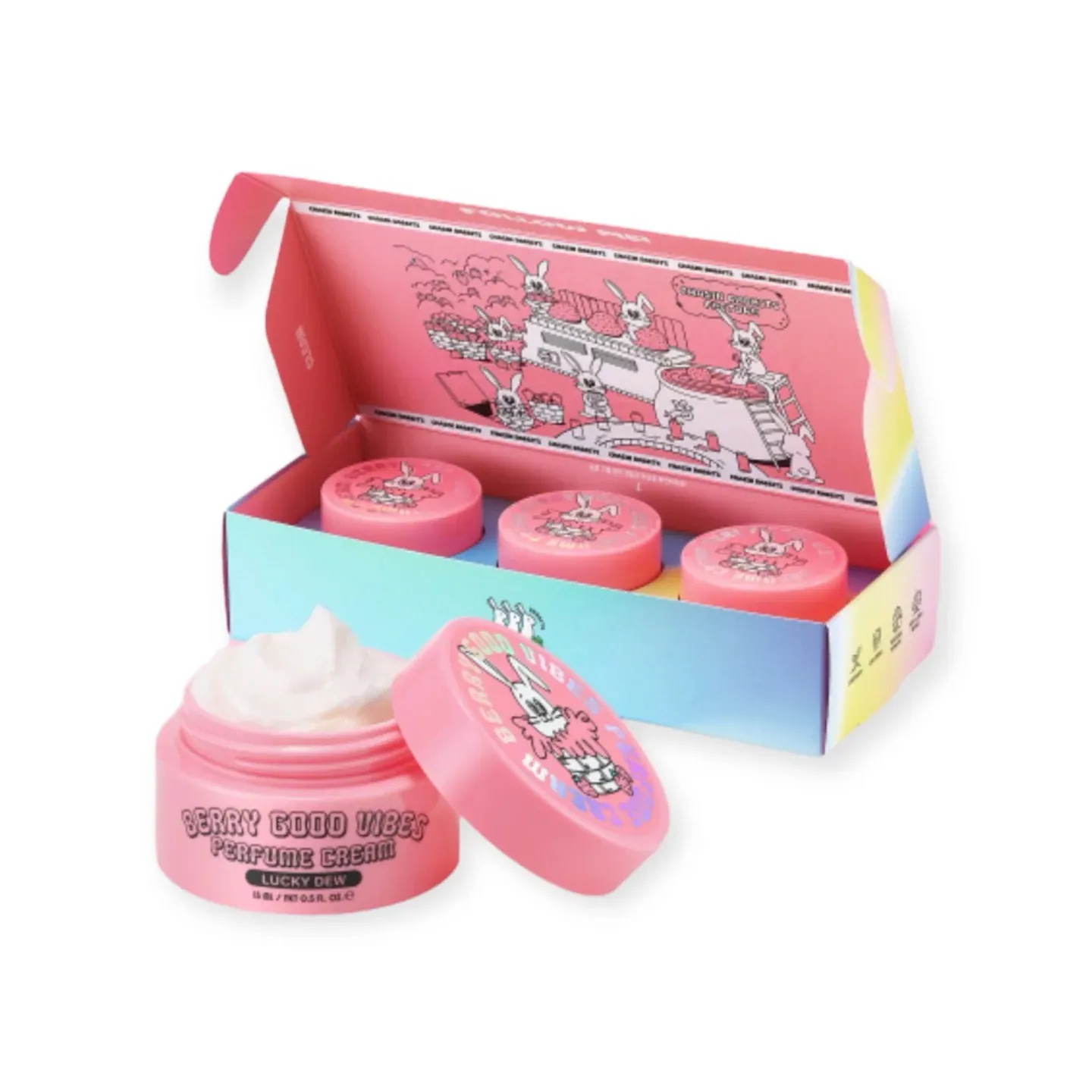 ベリーグッドバイブスパルファムクリームセット（3個入り）