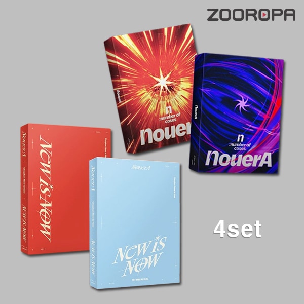 [4종세트] NouerA 누에라 n number of cases New is Now 1집 2집