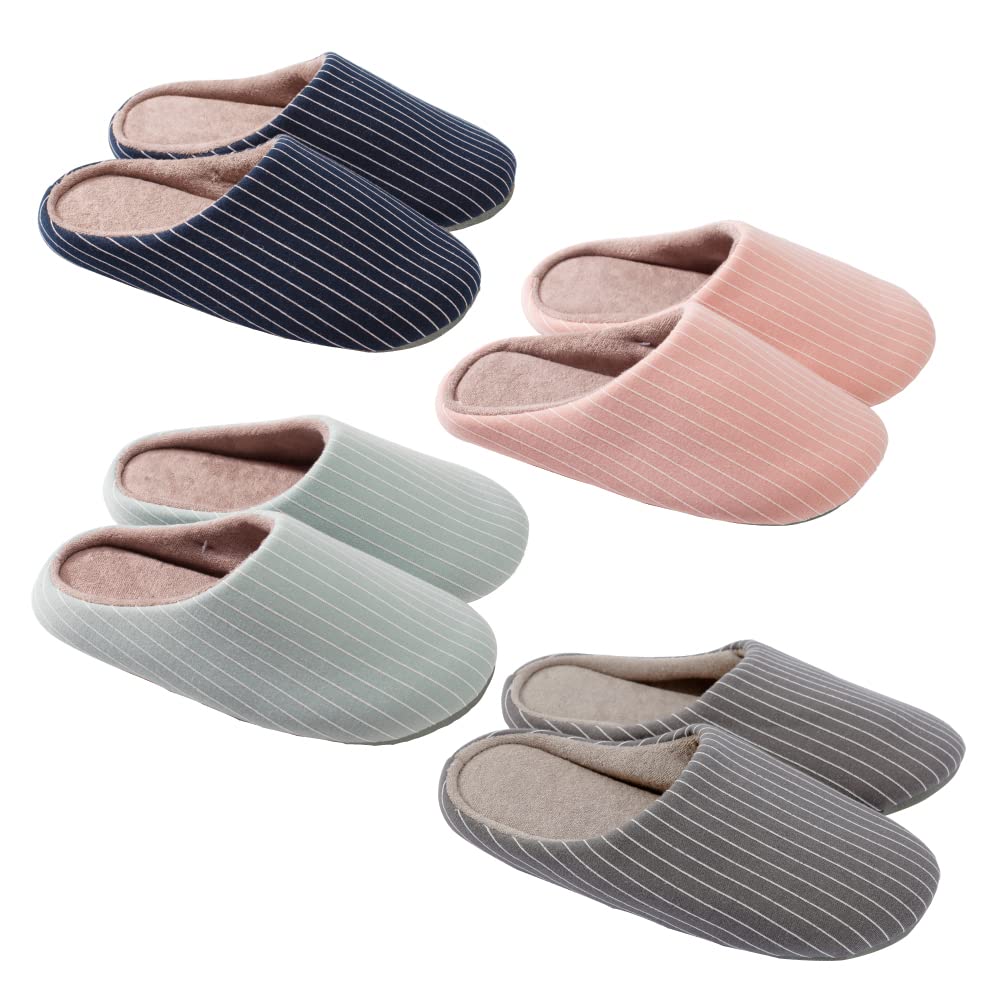 【SLITA】スリッパ 室内 洗える 4足セット 2足セット スリッパ 来客 ルームシューズ 滑り止め付 人気 おしゃれ 来客用スリッパ セット 静音 超軽量 柔らかい あったか 快適 かわいい 室内