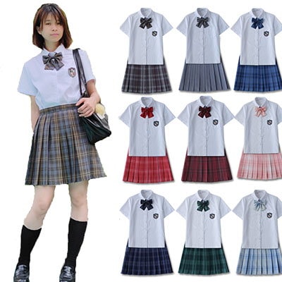制服　スカート　夏 楽天市場】制服スカート 夏用 紺無地 大きいサイズ W75/80/85 丈
