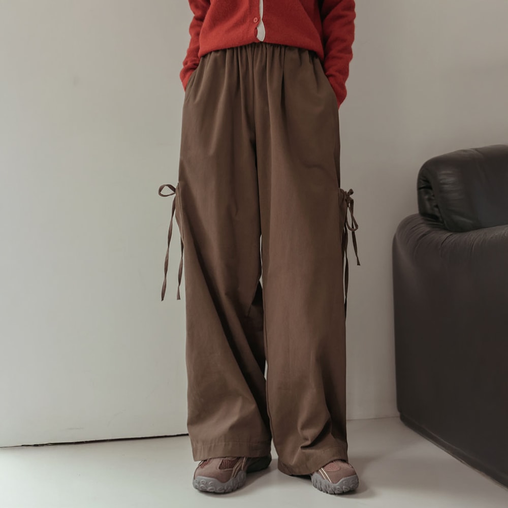 ジェイプヤンギモカーゴストラップバンディングパンツ