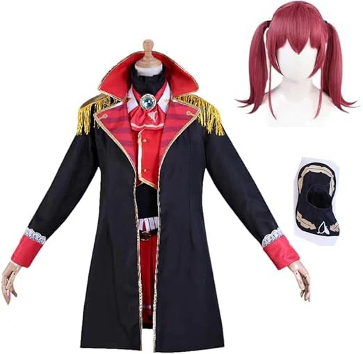 アニメ コスチューム セクシー コスプレ コスプレ 可愛い コスプレ服 コスプレ衣装 コスプレ 追加可 靴 ウィッグ 衣装 ほうじょう 船長 ほうしょうまりん 宝鐘マリン コスプレ衣装