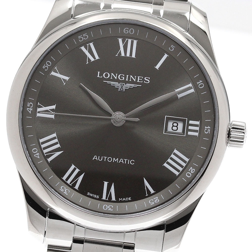 ロンジン LONGINES L2.793.4.71.6 マスターコレクション デイト 自動巻き メンズ 美品 箱・保証書付き_949648【中古】