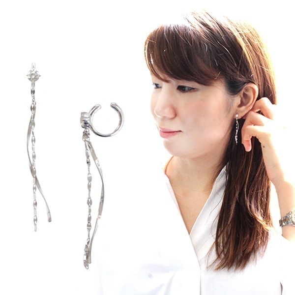 リボン済＆紙袋 イヤリング 正規品 レディース ジュエリー アクセサリー シルバー プレゼント ギフト 祝い