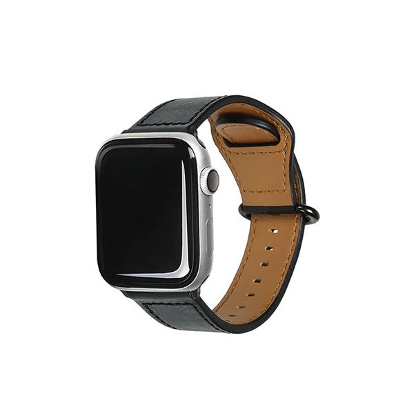 GENUINE LEATHER STRAP for Apple Watch 41/40/38mm Apple Watch用バンド ブラック EGD20605AW 5,290円