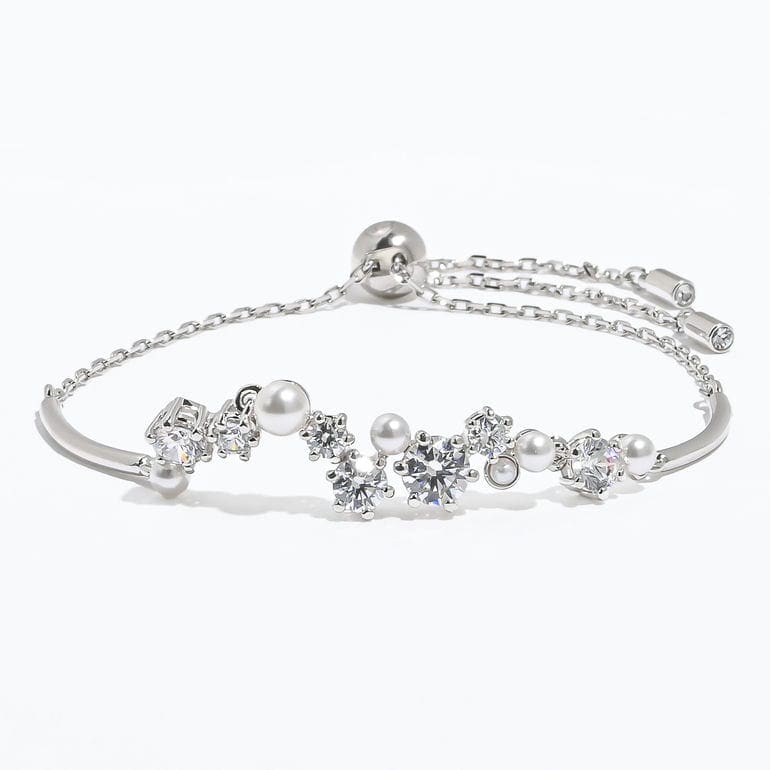 ブレスレット コンステラ クリスタルパール クリア シルバー 5705618 ジュエリー アクセサリー