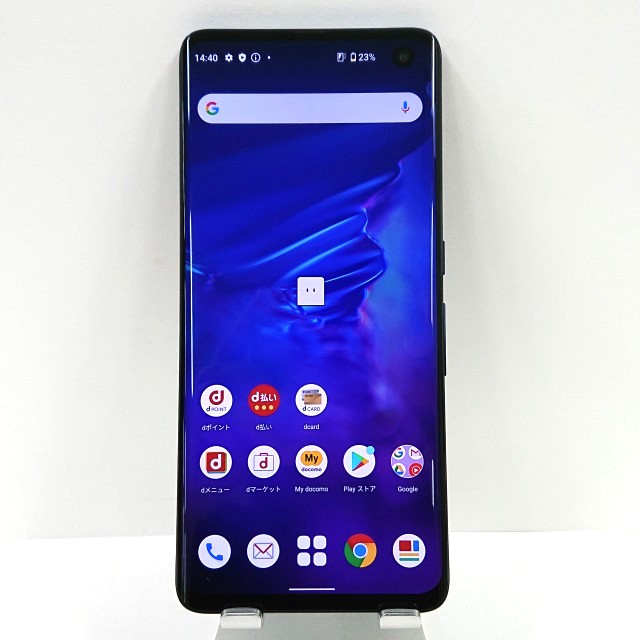 arrows 5G F-51A docomo ネイビーブラック 送料無料 本体 c02665 【中古】
