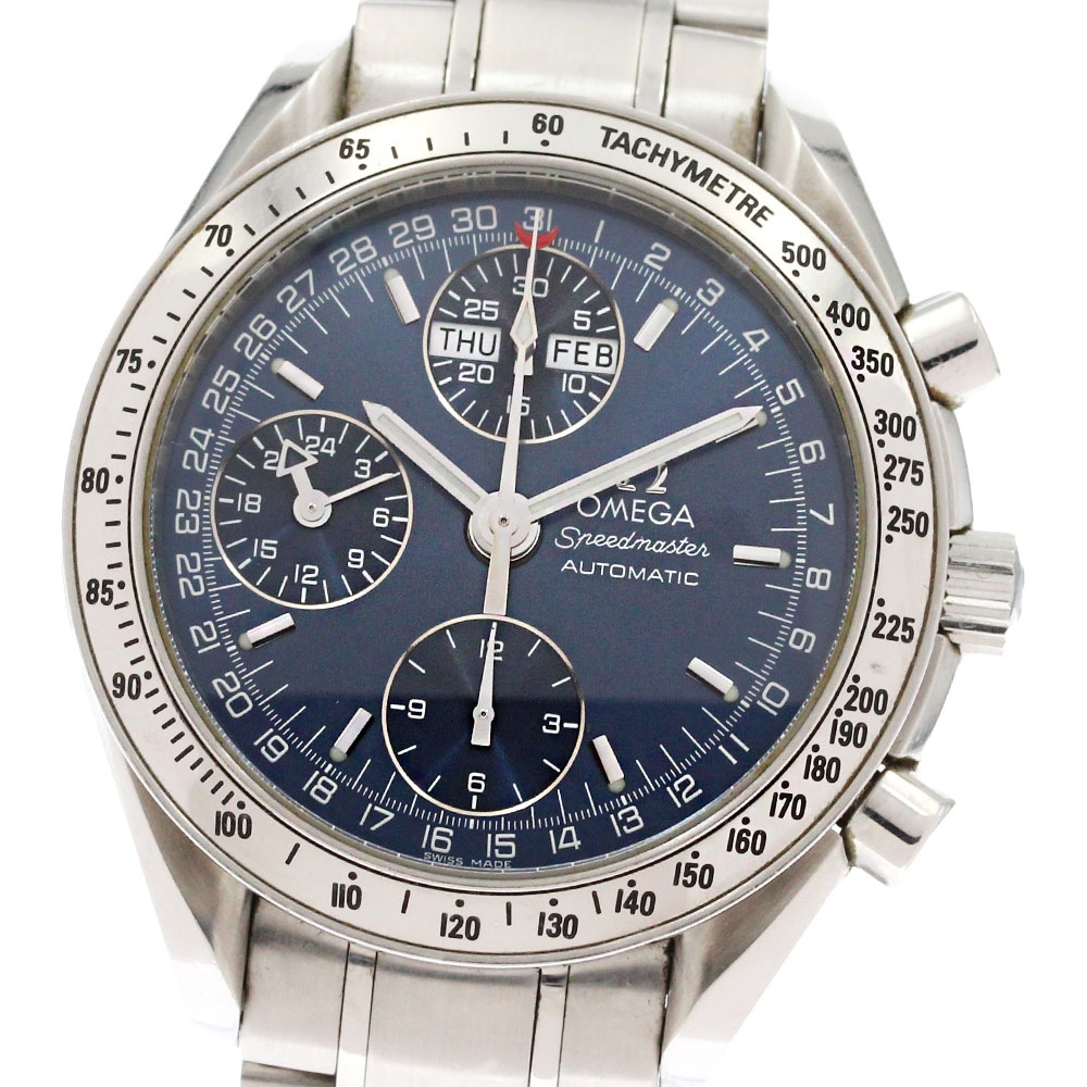 オメガ OMEGA 3523.80 スピードマスター トリプルカレンダー クロノグラフ 自動巻き メンズ _871964【中古】