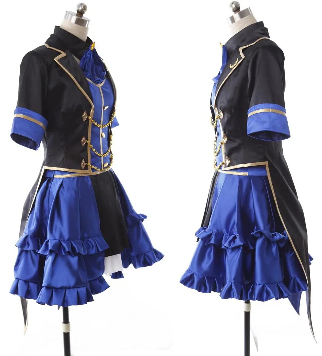 Tulipコスプレ衣装 コスチューム LiPPS デレステ 速水奏 ワンピース アイマスコスプレ変装仮装ワンピース