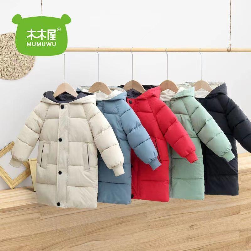 アウター 防寒 ダウン 可愛い 女の子 [10月推奨/20%OFF]韓国子供服 長袖 フード付き 綿入れ お出かけ 通学 ロング丈 通学 冬服 中綿コート 男の子 コットン 厚手 ジュニア服