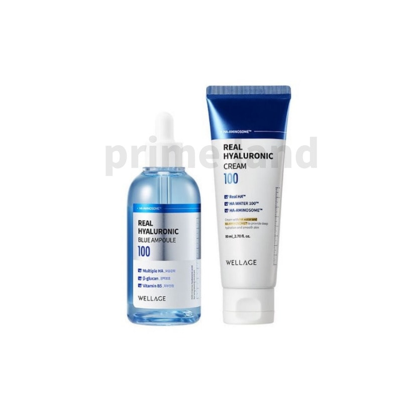 リアルヒアルロニックブルーアンプル100ml+クリーム 50ml