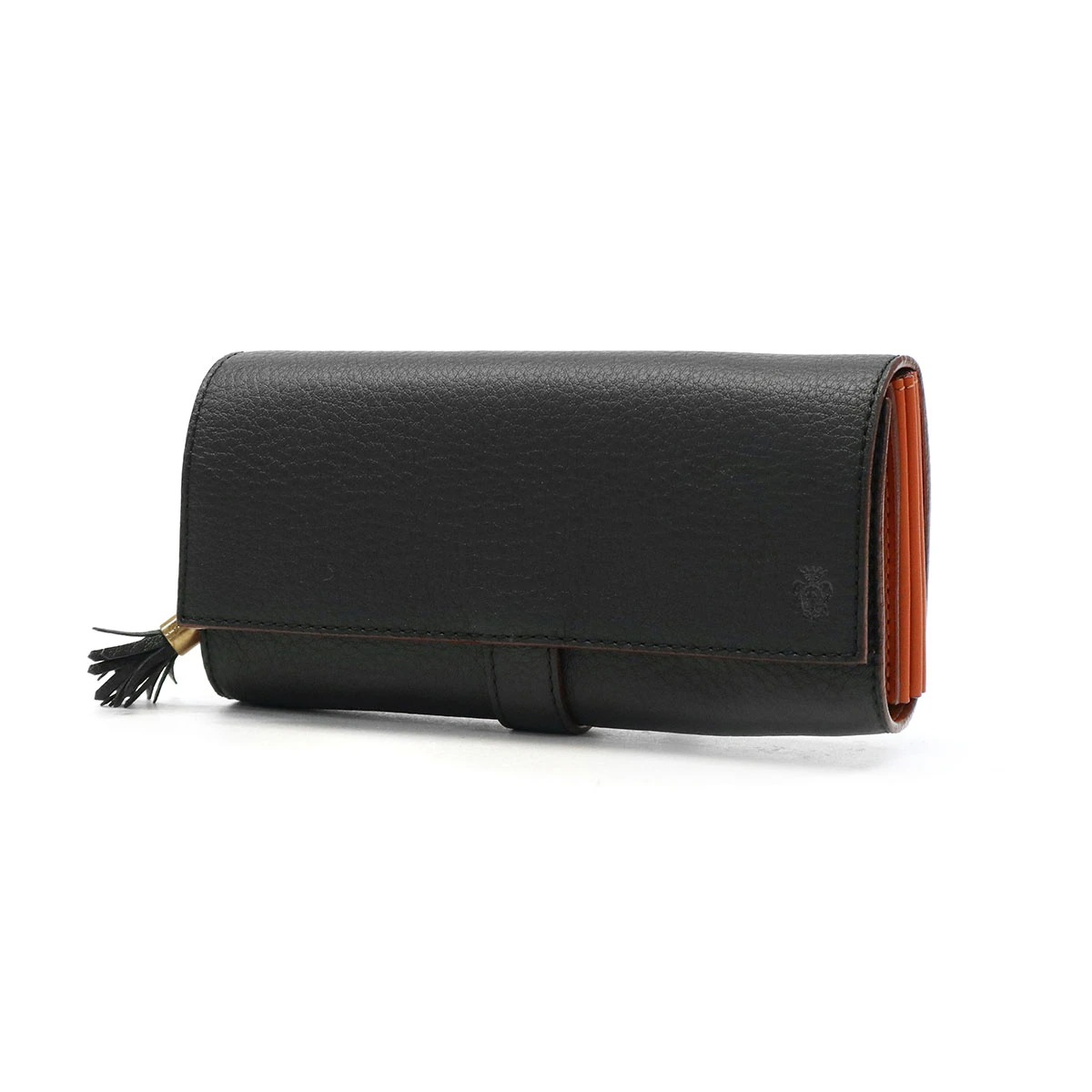 正規品1年保証 長財布 LD 財布 本革 レザー コロコロ 大容量 かぶせ フラップ ファスナー 小銭入れ シンプル 蛇腹 イタリア製 メンズ レディース 3005/14/LD