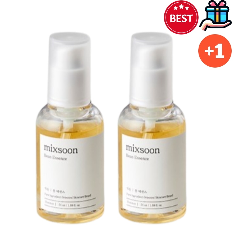 [大容量企画セット1+1] 大豆エッセンス 60ml+60ml 大容量美容液 角質ケア フィジー ブラックヘッド 毛穴 光彩 保湿 スキンケア 栄養 肌のキメ