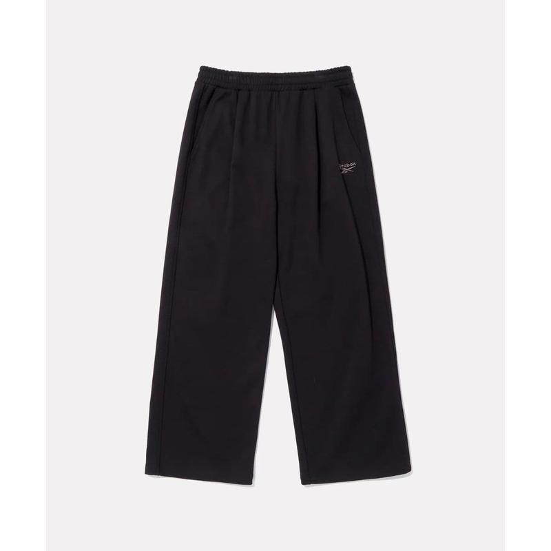 エッセンシャル ワイド スウェット パンツ - ブラック REPA6EN17BK