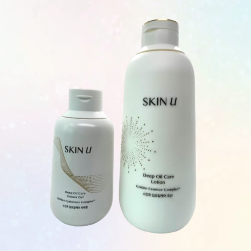 [SKIN U] ソフト＆モア138 ディープオイルケアローション企画セットボディローションP 5,480円