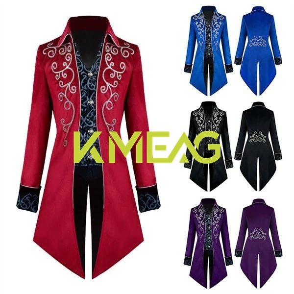 メンズ ジャケット アウター ベルベット 中世ヨーロッパ 大きいサイズ ミモレ丈 王子様 ステージ衣装 舞台 演出 貴族 コスプレ 衣装 オペラ用衣装 男性 大人 忘年会 イベント 発表会 演奏会 か 5,822円