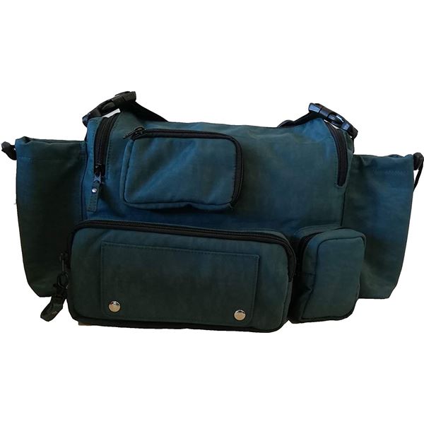 ゼロファイブ 多機能バッグ 大容量 軽量 ウエスト ショルダー 2WAY グリーン